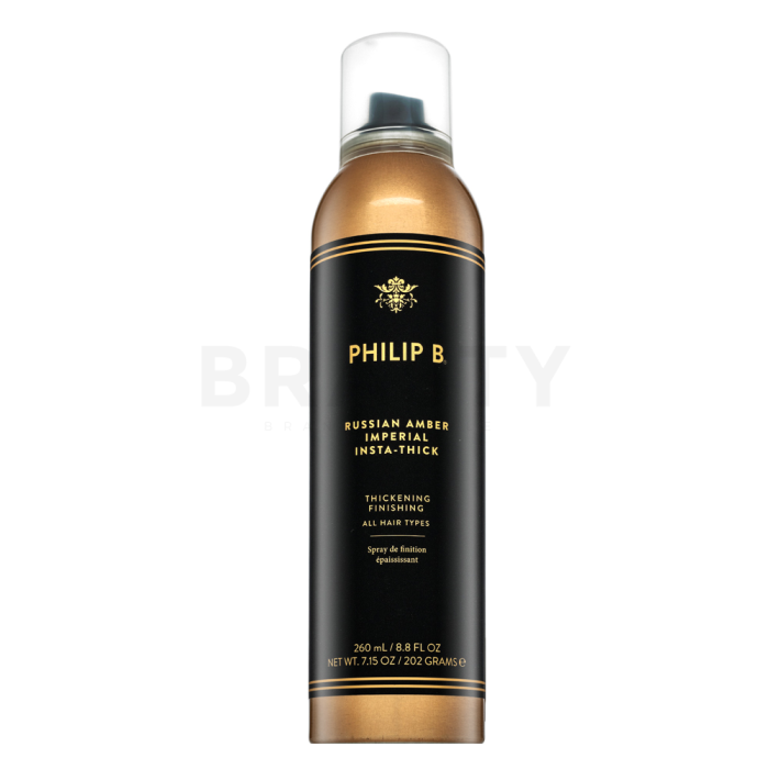 PHILIP B Russian Amber Imperial Insta-Thick sprej pro extra objem 260 ml