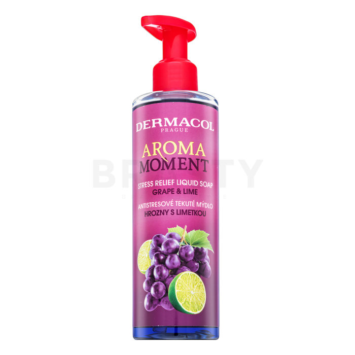 Dermacol Aroma Moment tekuté mydlo Liquid Soap Grape & Lime 250 ml