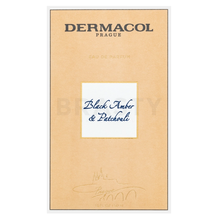 Dermacol Black Amber & Patchouli parfumirana voda za moške 50 ml