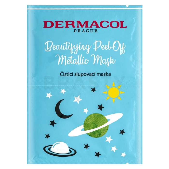 Dermacol maska za čiščenje Beautifying Peel-Off Metalic Mask 15 ml