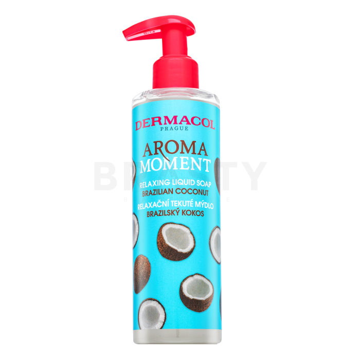 Dermacol Aroma Moment tekuté mydlo Liquid Soap Brazilian Coconut 250 ml