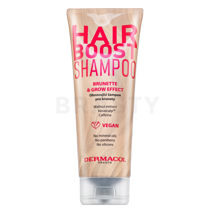 Dermacol Hair Boost Brunette & Grow Effect Shampoo Stärkungsshampoo für braunes Haar 250 ml