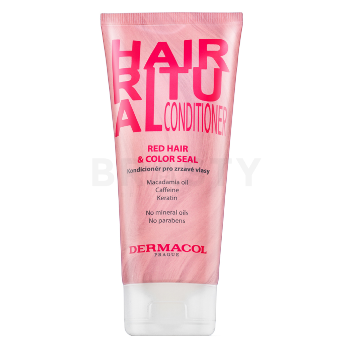 Dermacol Hair Ritual Red Hair & Color Seal Conditioner posilující kondicionér pro vlasy s měděnými odstíny 200 ml