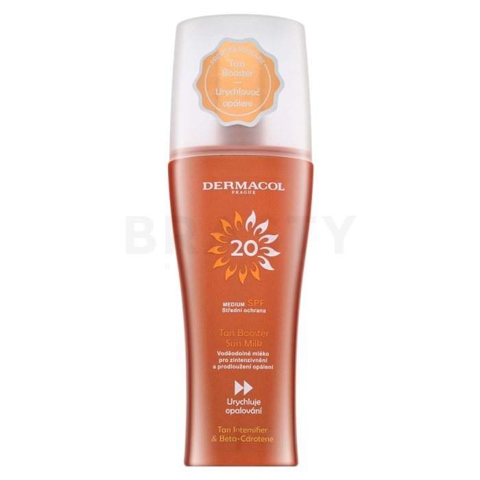 Dermacol ochranné mléko SPF20 Tan Booster Sun Milk 200 ml