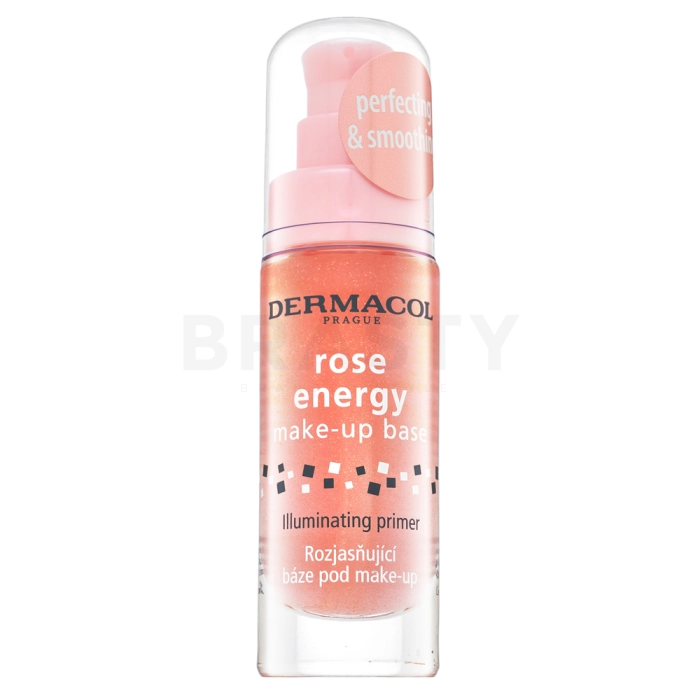 Dermacol Rose Energy Make-Up Base podkladová báze pro sjednocenou a rozjasněnou pleť 20 ml