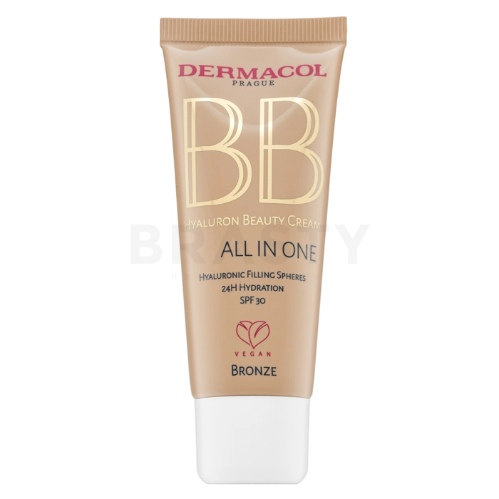 Dermacol All in One Hyaluron Beauty Cream BB krema s hidratantnim učinkom 02 Bronze 30 ml