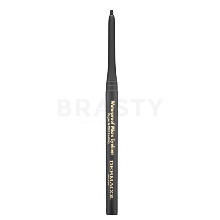 Dermacol Waterproof Micro Eyeliner creion dermatograf waterproof 01 Black