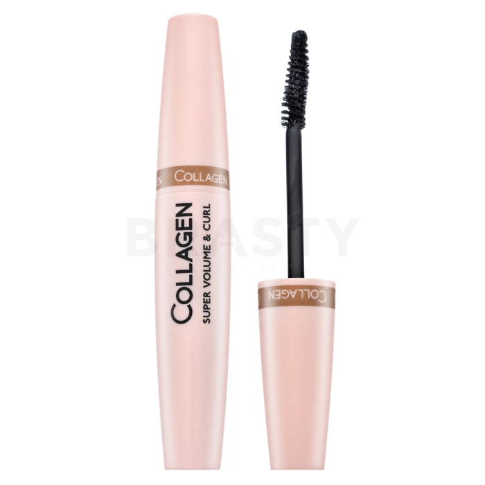 Dermacol Collagen Super Volume & Curl Mascara maskara za volumen Black 12 ml
