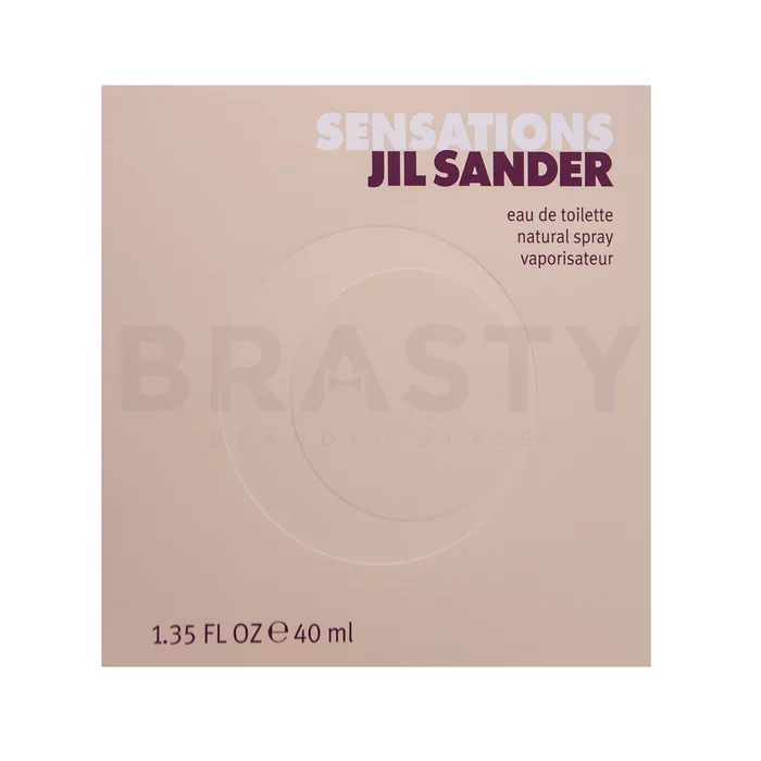 Jil Sander Sensations woda toaletowa dla kobiet 40 ml