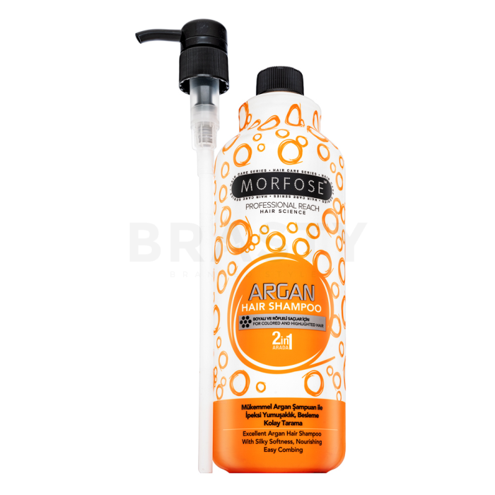 Morfose Hair Shampoo 2in1 posilující šampon Argan 1000 ml