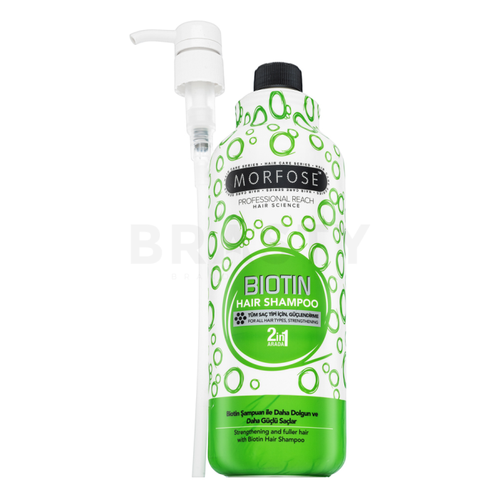 Morfose Hair Shampoo 2in1 posilující šampon Biotin 1000 ml