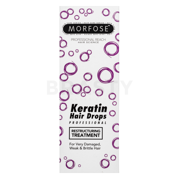 Morfose Hair Drops učvršćujuća njega za kosu s regenerirajućim učinkom Keratin 100 ml