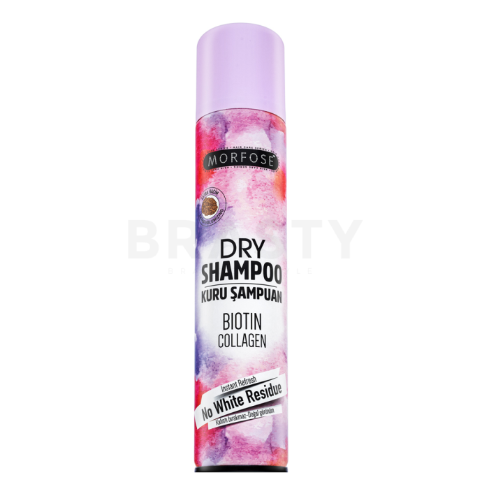 Morfose Dry Shampoo Biotin Collagen suchý šampon pro objem vlasů Extra Volumizing 200 ml