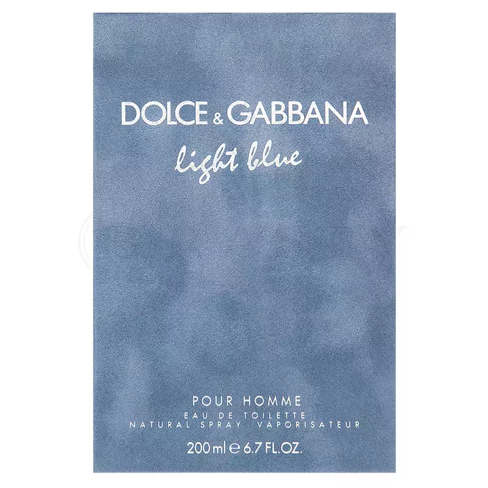 Dolce & Gabbana Light Blue Pour Homme toaletná voda pre mužov 200 ml