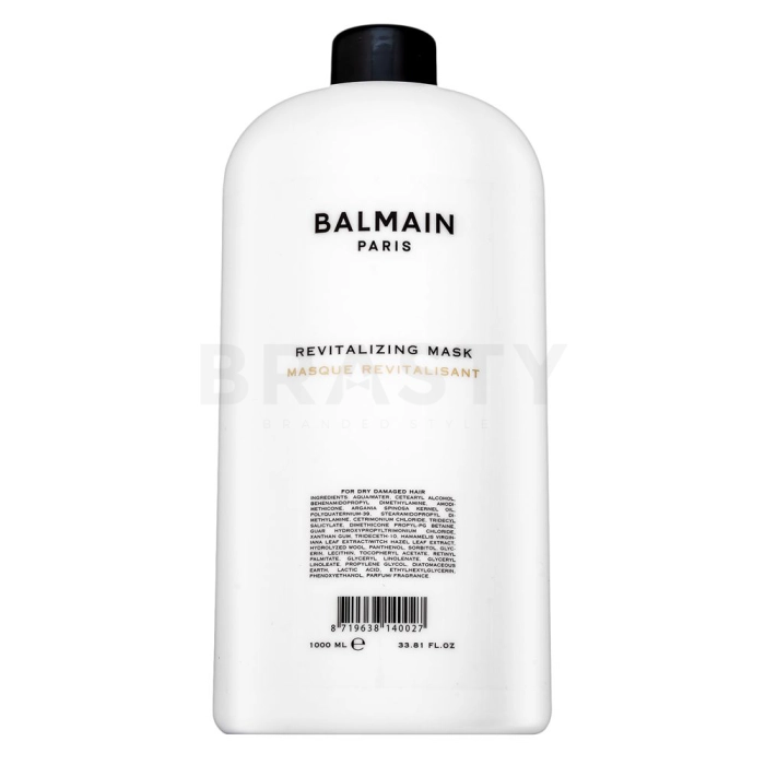 Balmain Revitalizing Mask posilující maska pro suché a poškozené vlasy 1000 ml