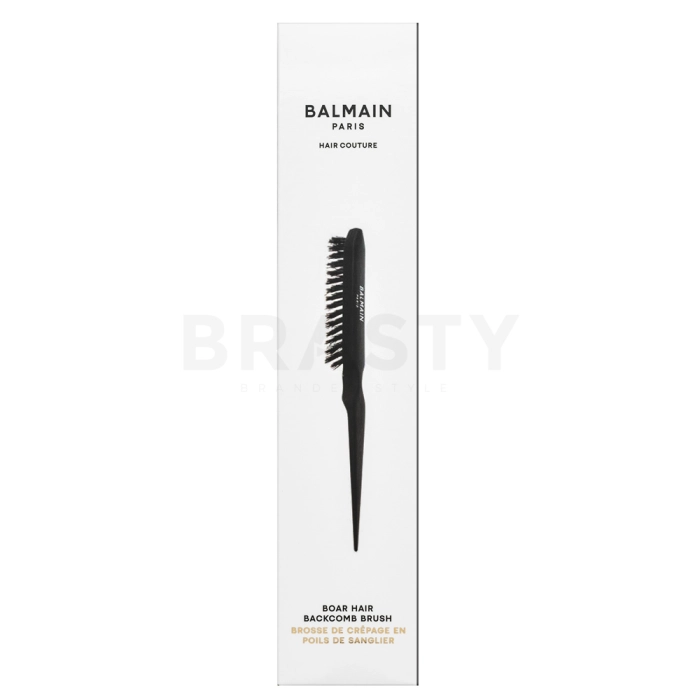 Balmain Hair Couture Boar Backcomb Brush tupírovací kartáč s kančími štětinami