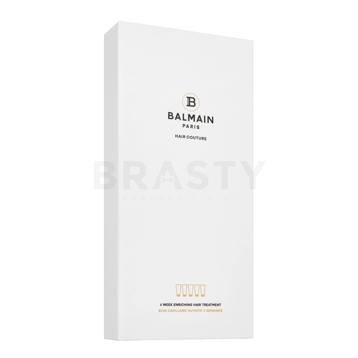 Balmain Hair Couture 5 Week Enriching Hair Treatment vlasová kúra pro suché a poškozené vlasy 5 x 20 ml