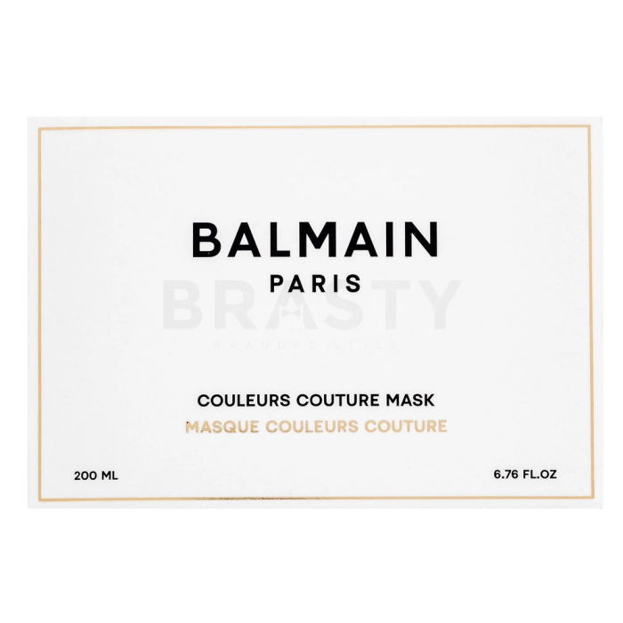Balmain Couleurs Couture Mask posilující maska pro barvené a melírované vlasy 200 ml