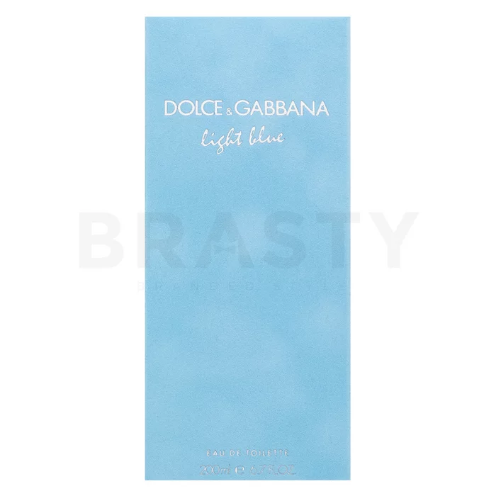 Dolce & Gabbana Light Blue toaletná voda pre ženy 200 ml