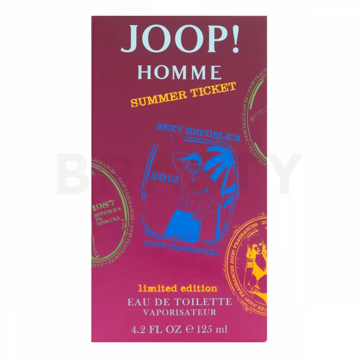 Joop! Homme Summer Ticket 2012 toaletní voda pro muže 125 ml