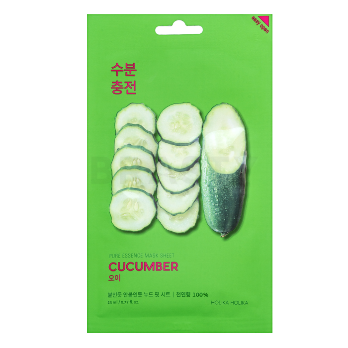 Holika Holika linnen masker Pure Essence Mask Sheet Cucumber 23 g