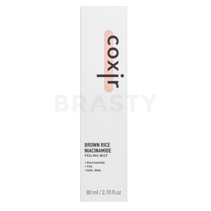 Coxir Brown Rice Niacinamide nebbia esfoliante Peeling Mist 80 ml