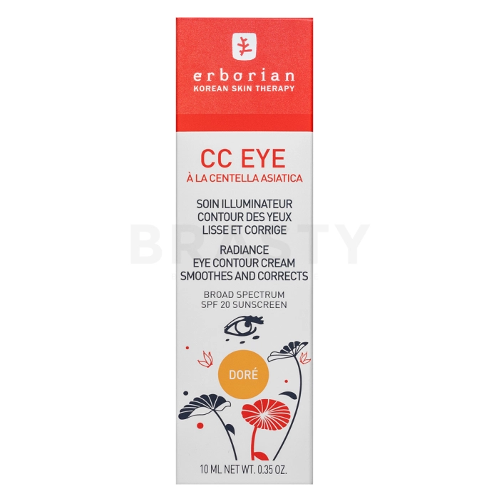 Erborian CC Eye Radiance Eye Contour Cream - Dore crema de ojos iluminadora para todos los tipos de piel 10 ml