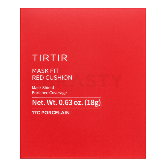 TIRTIR Mask Fit Red Cushion maquillaje de larga duración 17C Porcelain 18 g