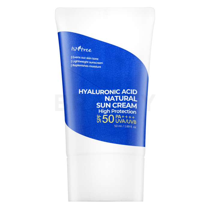 Isntree Hyaluronic Acid zaščita pred soncem Natural Sun Cream SPF50+ PA++++ 50 ml