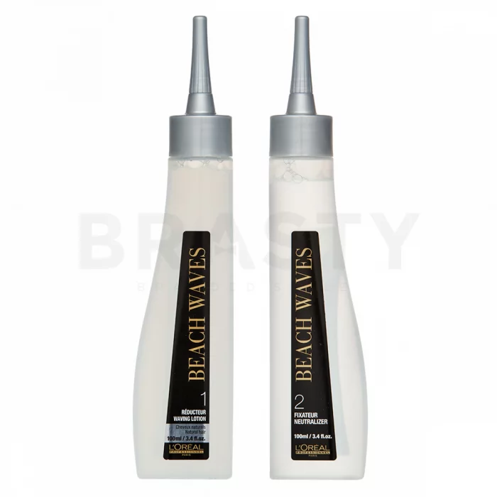 L´Oréal Professionnel Beach Waves Waving Lotion 1 and Neutralizer 2 permanenten voor normaal haar 2 x 100 ml