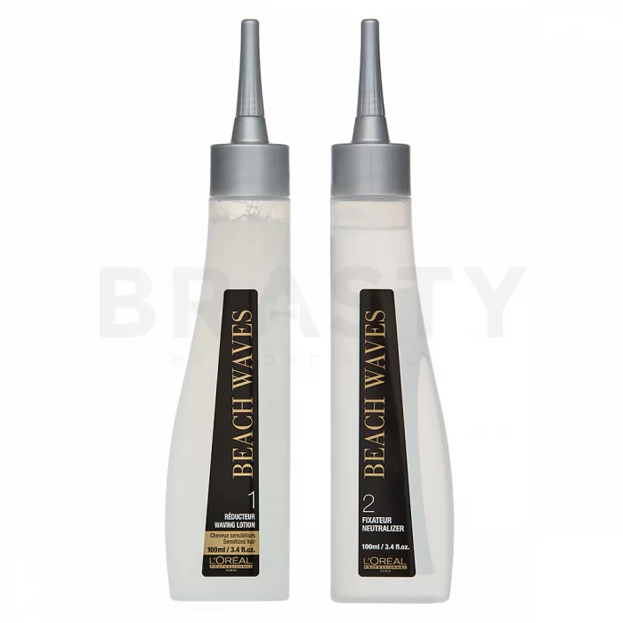 L´Oréal Professionnel Beach Waves Waving Lotion 1 and Neutralizer 2 permanent wave for sensitive hair 2 x 100 ml