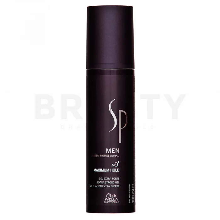 Wella Professionals SP Men Maximum Hold gel de modelare pentru definirea si forma coafurii 100 ml