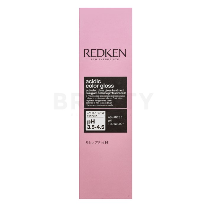 Redken Acidic Color Gloss Activated Glass Gloss Treatment bezoplachová péče pro barvené vlasy 237 ml