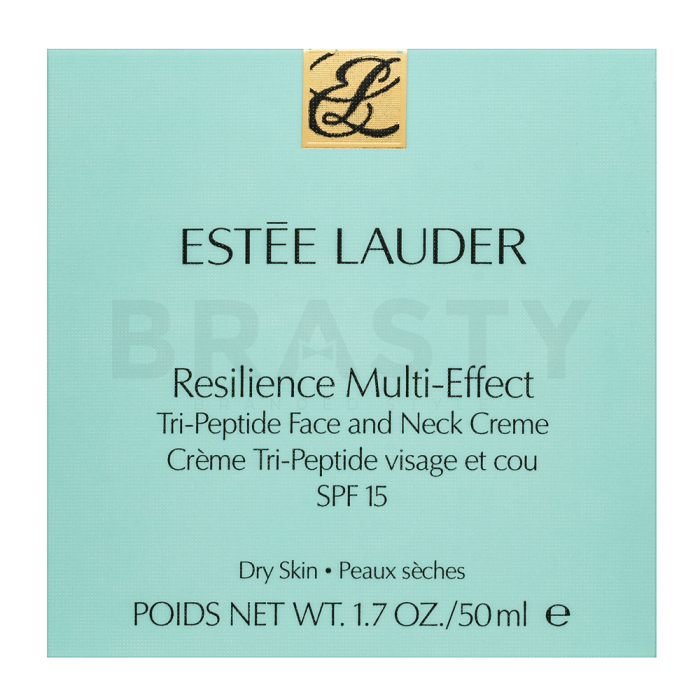 Estee Lauder Resilience Multi-Effect vyživující krém Tri-Peptide Face and Neck Creme SPF15 Dry Skin 50 ml