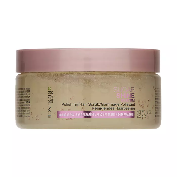 Matrix Biolage Sugar Shine Polishing Hair Scrub vlasový peeling pro normální vlasy 220 ml
