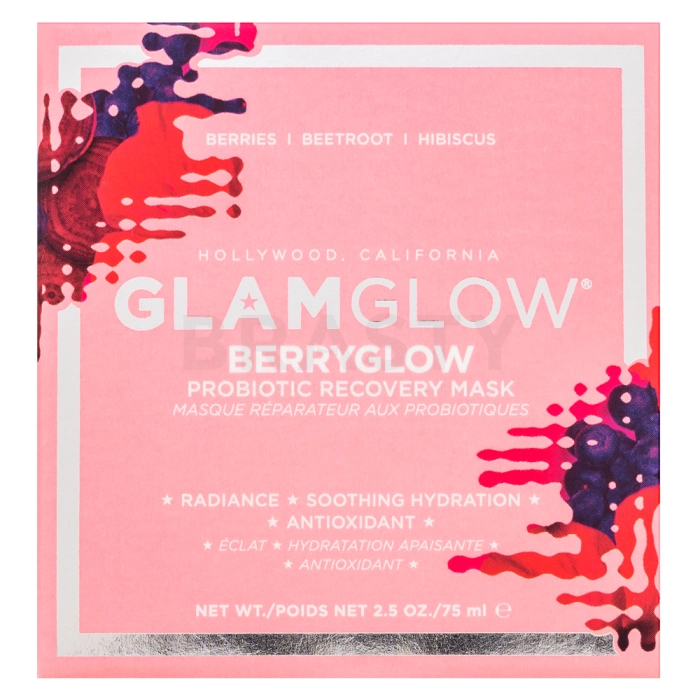 Glamglow Mascarilla capilar nutritiva Berryglow Probiotic Recovery Mask 75 ml