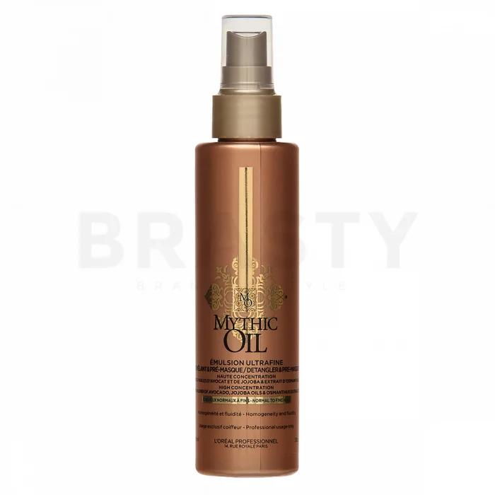L´Oréal Professionnel Mythic Oil Emulsion Ultrafine emulze pro jemné a normální vlasy 150 ml