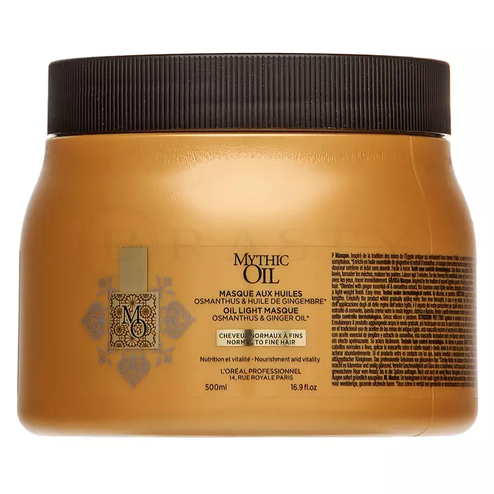 L´Oréal Professionnel Mythic Oil Oil Light Masque maska pro jemné a normální vlasy 500 ml