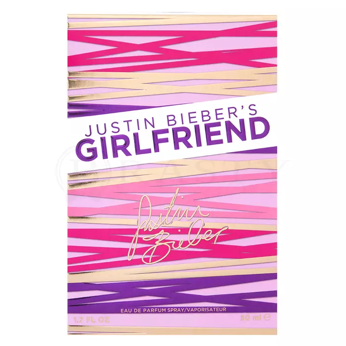 Justin Bieber Girlfriend Eau de Parfum da donna 50 ml