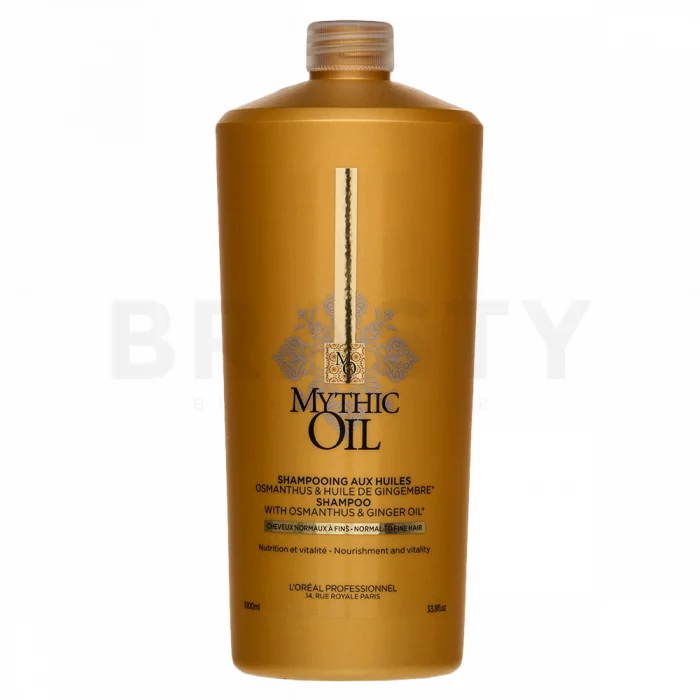 L´Oréal Professionnel Mythic Oil Shampoo šampon pro jemné a normální vlasy 1000 ml