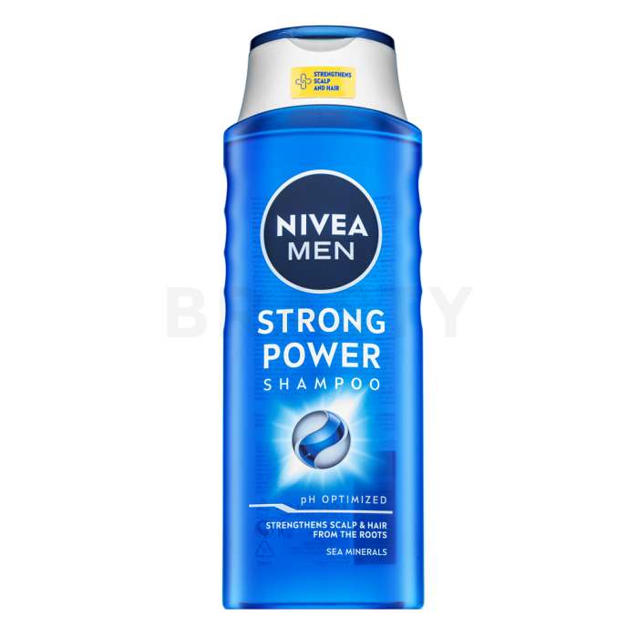 Nivea Men Strong Power Shampoo posilující šampon pro každodenní použití 400 ml