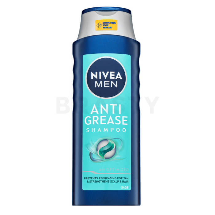 Nivea Men Anti Grease Shampoo čisticí šampon pro rychle se mastící vlasy 400 ml