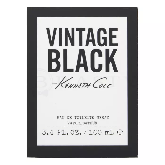Kenneth Cole Vintage Black toaletní voda pro muže 100 ml