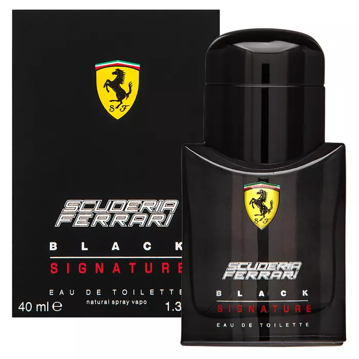 Ferrari Scuderia Black Signature Eau de Toilette for men 40 ml