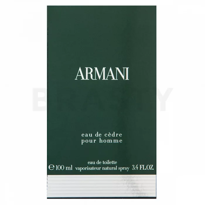 Armani (Giorgio Armani) Eau de Cedre toaletní voda pro muže 100 ml