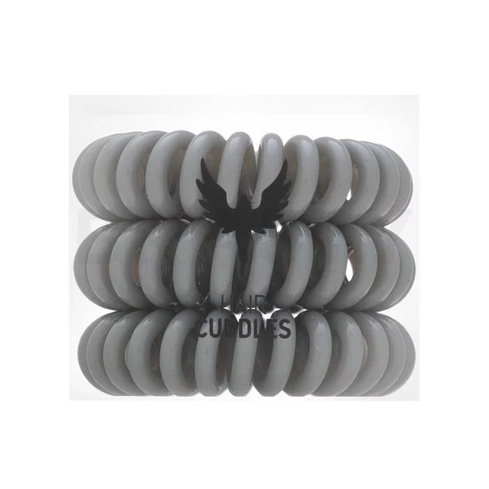 HH Simonsen Hair Cuddles 3 pcs inel de păr Grey