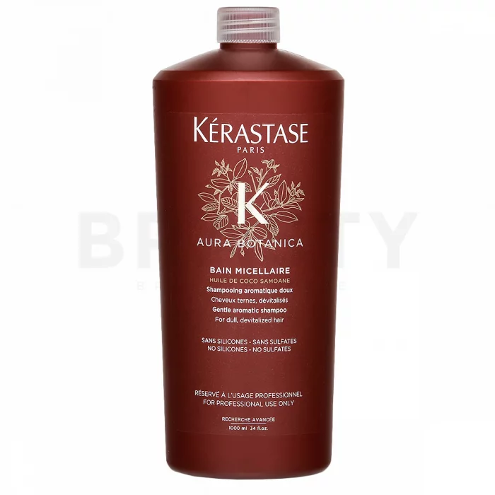Kérastase Aura Botanica Bain Micellaire přírodní šampon pro zesláblé vlasy bez života 1000 ml