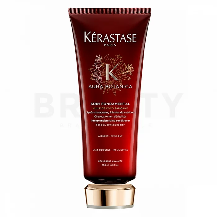 Kérastase Aura Botanica Soin Fondamental vyživující kondicionér pro zesláblé vlasy bez života 200 ml