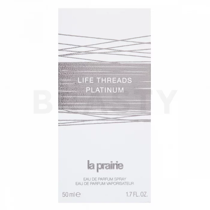 La Prairie Life Threads Platinum Eau de Parfum voor vrouwen 50 ml