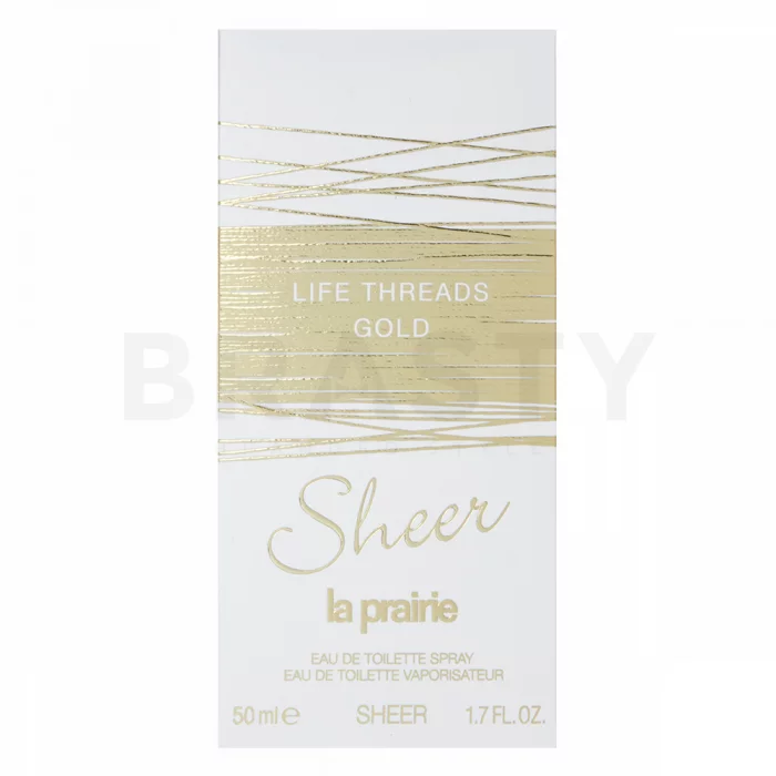 La Prairie Life Threads Sheer Gold Eau de Toilette for women 50 ml